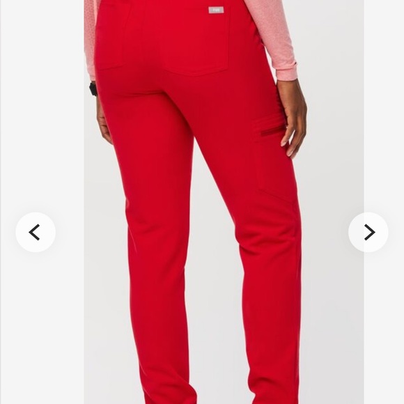Figs Zamora 2.0 Joggers Neon Red, Moss - Picture 7 of 10